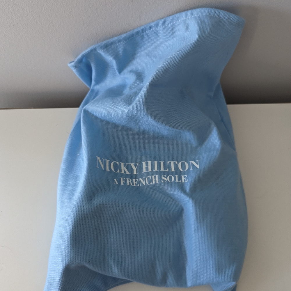NEW Nicky Hilton x French Sole Size 8 Pink Flats - Picture 4 of 8